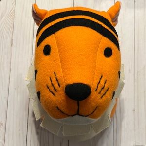 Target Stuffed Tiger Head Wall Mount Decor